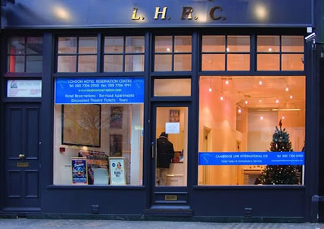 London Hotel Reservation Centre - Office